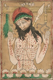 Man of Sorrow 15th C German Wiki Image