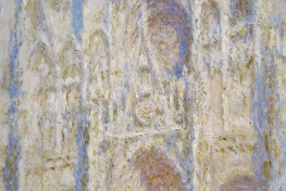 Rouen Cathedral, West Facade, Sunlight,   by Claude Monet, 1894 © National Gallery of Art, Washington