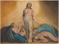 Christ Appearing to His Disciples After the Resurrection,  by William Blake,  1795 © National Gallery of Art, Washington