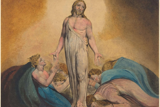 Christ Appearing to His Disciples After the Resurrection, by William Blake, 1795 © National Gallery of Art, Washington