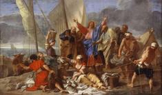 The Miraculous Draught of Fishes, by Jean Jouvenet, 1706 © Louvre Museum, Paris / Alamy