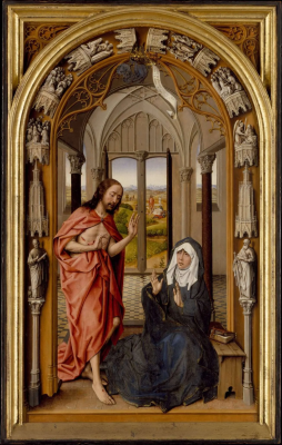 Christ Appearing to His Mother,  by Juan des Flandres, 1498 © Metropolitan Museum NY