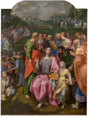 The Multiplication of Loaves and Fishes by Ambrosius Francken I, 1598 © Royal Museum of Fine Arts Antwerp