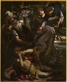 The Conversion of Saint Paul by Caravaggio © Private Collection, Palazzo Odescalchi Balbi, Rome