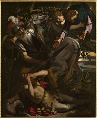 The Conversion of Saint Paul by Caravaggio © Private Collection, Palazzo Odescalchi Balbi, Rome