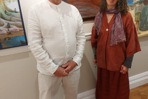 Martin Jarvis and Helen Elwes