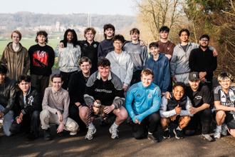 St Cuthbery Sixth Formers at Ampleforth