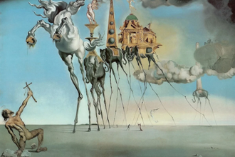 The Temptation of Saint Anthony,  by Salvador Dali © Royal Museum of Fine Arts of Belgium, Brussels