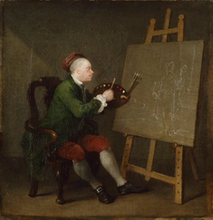 Self portrait by William Hogarth © National Portrait Gallery, London / Creative Commons
