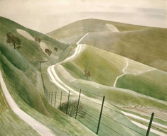 Chalk Paths by Eric Ravilious, 1935 © Alamy