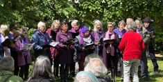 Raised Voices choir with Sue Gilmurray