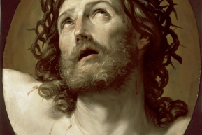 Head of Christ Crowned with Thorns by Guido Reni, painted in 1630's © Detroit Institute of Arts, Gift of James E Scripps, 89.23.