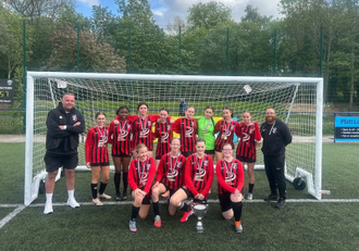 Girls Year 9 winning team