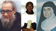 L-R: Brother Nazareno da Pula,  Brother Jean Thierry, and Sister María Ana Alberdi Echezarreta - Images: Vatican Media