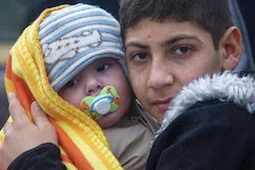Children sleeping rough in Calais