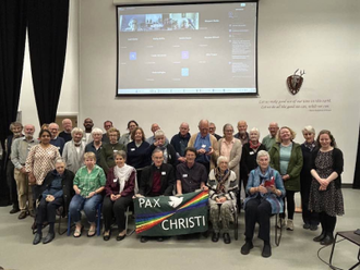 Pax Christi E&W AGM in London on Saturday (see more pictures on ICN's Facebook page)