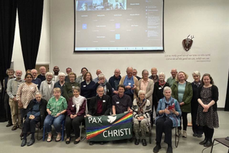 Pax Christi E&W AGM in London on Saturday (see more pictures on ICN's Facebook page)