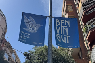 A Catalan welcome for Pope Leo