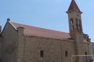 Maronite Catholic Cathedral Our Lady of the Seas in Tyre. Wiki image by Roman Deckert