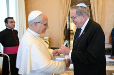Pope meets with United Jewish Appeal-Federation of New York - Image: Vatican Media
