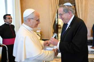 Pope meets with United Jewish Appeal-Federation of New York - Image: Vatican Media