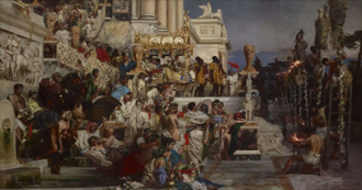 Nero's Torches, by Henryk Hektor Siemiradzki, 1878 © National Museum, Krakow