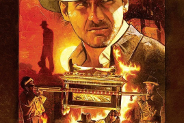 Raiders of the Lost Ark, Original film poster by Drew Struzan, 1981 Lithograph © Wikimedia