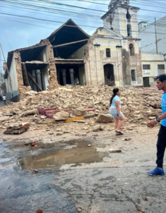 San Pedro Apóstol Diocesan Seminary in La Guaira,  was badly damaged in the two earthquakes © ACN