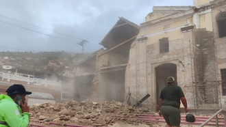 San Sebastián de Maiquetía after earthquake