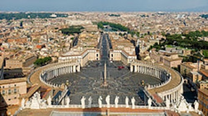 View from St Peter's Basilica ICN/JS