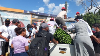Over 250 volunteers in Petare Diocese have mobilised to help earthquake survivors © ACN