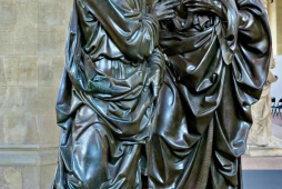 Saint Thomas and Christ by Andrea del Verrocchio 1467-1483, cast bronze  © Orsanmichele Church, Florence