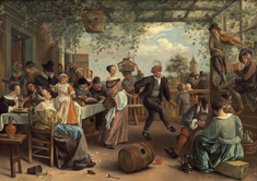 The Dancing Couple, by Jan Steen, 1663 © Widener Collection, National Gallery of Art, Washington