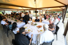 Last year's lunch - Image Vatican Media