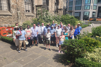 Pilgrims at Greyfriars