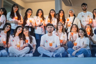Chaldean youth at the Ankawa meeting © ACN