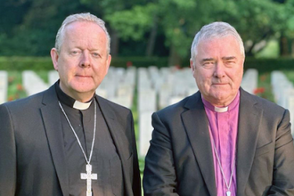 Archbishop Eamon Martin and  Archbishop John McDowell Image CCO