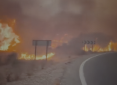 Forest fire in Spain - Image ICN/JS