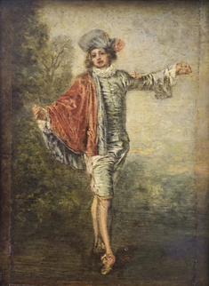 L'Indifférent, by Antoine Watteau, 1710 © Louvre Museum, Paris