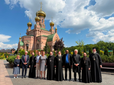 Meeting with Metropolitan Melety of Chernivtsi and Bukovyna, HE Archbishop Sylvester