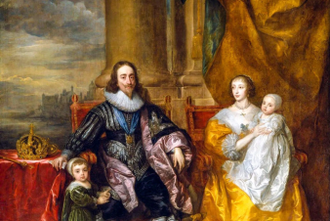 King Charles I and His Family, by Anthony van Dyck , 1632 © Queen's Gallery, Windsor Castle