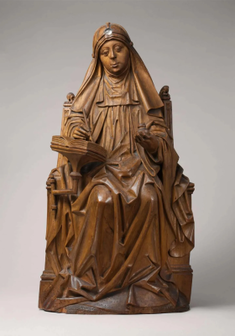 Saint Bridget of Sweden,   by the Master of Soeterbeeck © Metropolitan Museum, New York, Gift of J Pierpont Morgan, 1916