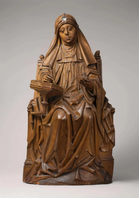 Saint Bridget of Sweden,   by the Master of Soeterbeeck © Metropolitan Museum, New York, Gift of J Pierpont Morgan, 1916