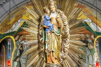 Image from Shrine of Sainte-Anne-de-Beaupré