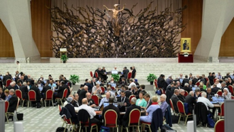 Synod General Assembly, Paul VI Hall. Oct 2024