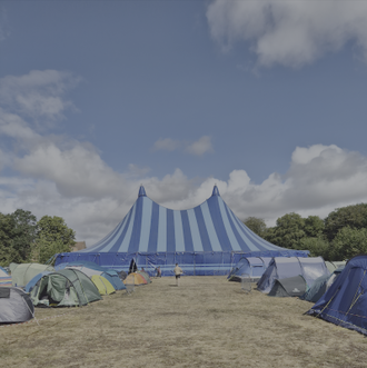 WeBelieve Festival under clear blue sky