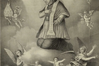 Saint Alphonsus Liguori, by Henry Schile @ Library of Congress catalog, Washington