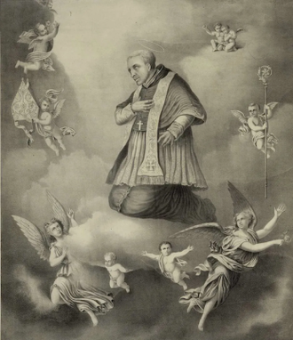 Saint Alphonsus Liguori, by Henry Schile @ Library of Congress catalog, Washington