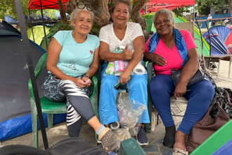 Nurses Damarys, Daisy and Orlinda