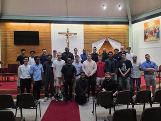 The group at St Augustine's in Milton Keynes.